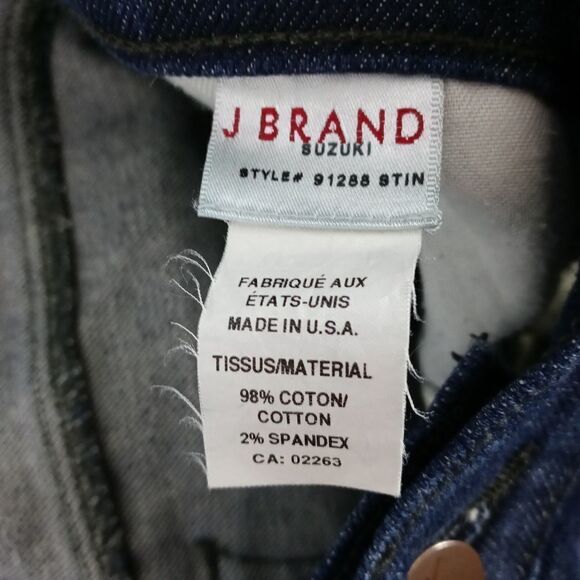 J Brand Suzuki Skinny Jeans Size 29 - Picture 5 of 7